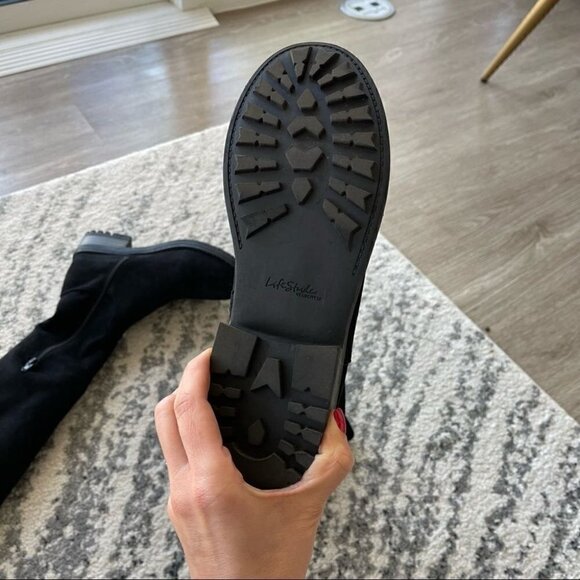 Lifestride Kennedy over the knee black boots - Picture 7 of 7